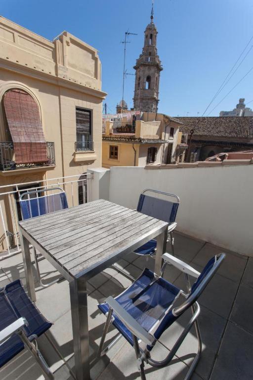 Ferienwohnung Atico Tapineria Valencia Exterior foto